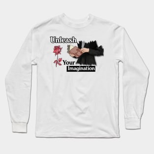 Books Lover | Unleash Your Imagination Long Sleeve T-Shirt